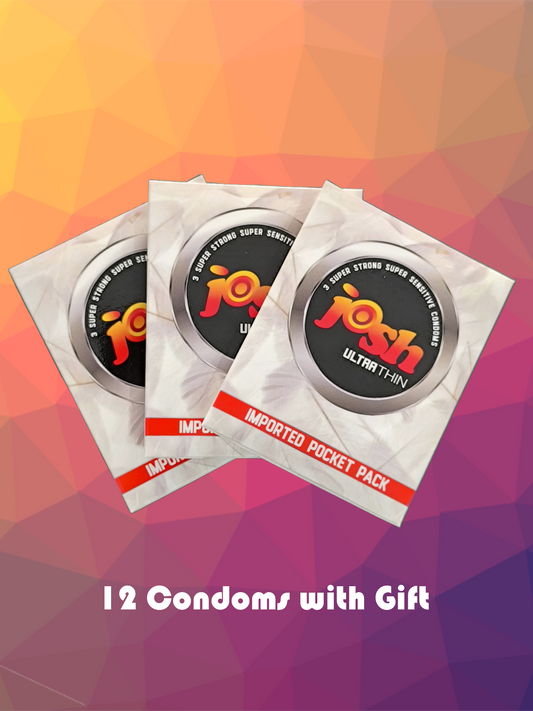 Josh Ultra Thin Condoms (12 Condoms Packing)