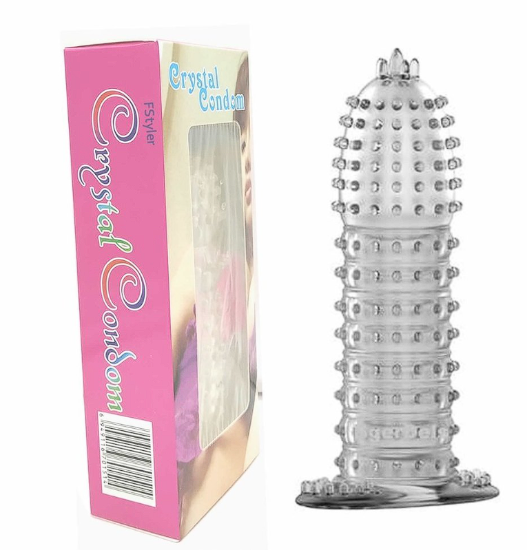 0 Silicone-Dotted Reusable Condom